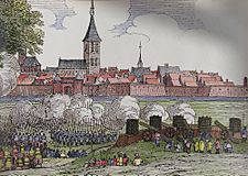 View of Grol (Groenlo) in 1595