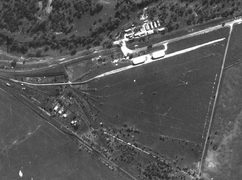 1941 aerial view of 7BSD - Spencers Brook
