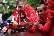 Arsenal FA Cup Winners Parade (18163649799)