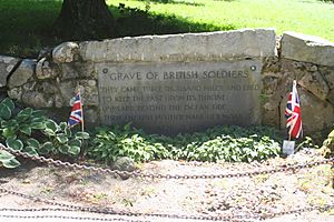 British Soldiers Grave - Old North Bridge