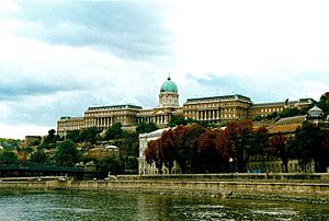 Budapest from Danube river