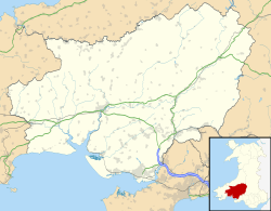 Moridunum (Carmarthen) is located in Carmarthenshire