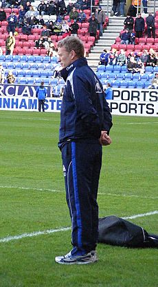 David Moyes, Wigan Athletic v Everton, 30th January 2010