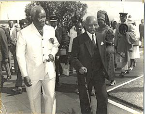 Dr Banda and Kenneth Kaunda of Zambia