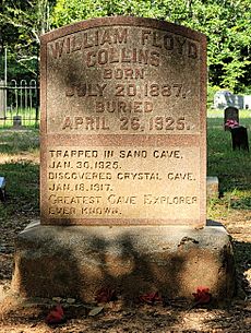 Floyd Collins' Headstone