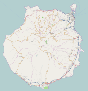 Roque Nublo is located in Gran Canaria