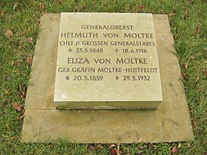 Invalidenfriedhof, Grab von Moltke