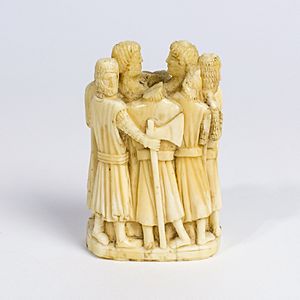 Ivory carving St. Thomas a Becket