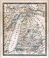 Map of Michigan (1831) DH Burr