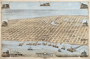 Old map-Galveston-1871