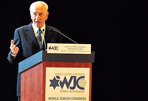 Shimon Peres - World Jewish Congress - September 2010