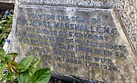 Sir James Marshall (1829–1889) and Alice;St Mary Magdalen,Mortlake