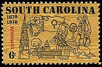South Carolina 1970 U.S. stamp.1