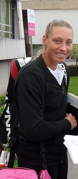 Yanina Wickmayer - 2011 Fed Cup Semifinals