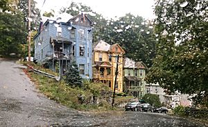 A view from Chase Avenue, North Adams, Freeman’s Grove Historic District