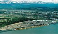Anchorage Alaska aerial view