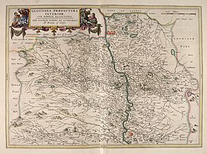 Blaeu - Atlas of Scotland 1654 - GLOTTIANA PRÆFECTVRA INFERIOR - Lower Clydesdale