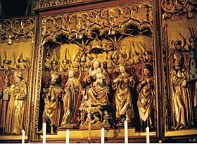 Chur Cathedral Switzerland Altarpiece
