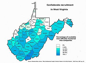 Confederate recruitment in West Virginia