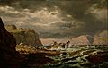 Johan Christian Dahl - Shipwreck on the Coast of Norway - Google Art Project