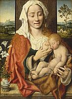 Joos van Cleve (c.1464-c.1540) - Virgin and Child - 104 - Fitzwilliam Museum