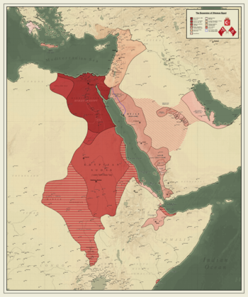 Egypt and its expansion in the 19th century.
