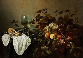 Pieter Claesz - Still Life with Fruit and Roemer - Google Art Project