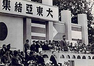 Subhas Chandra 1943 Tokyo