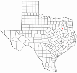 Location of Murchison, Texas