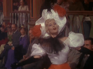 Zsa Zsa Gabor as Jane Avril, Moulin Rouge 1952