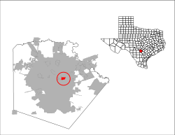 Location of Terrell Hills, Texas