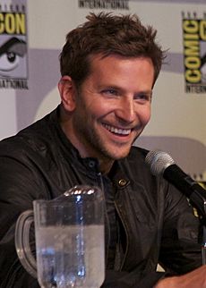 Bradley Cooper and Alex Proyas at SDCC 2011 (5967418430) (cropped 2)
