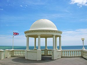Flag and gazebo, Bexhill