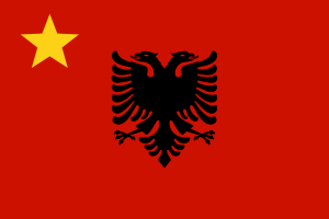 Flag of Albanian National Liberation Movement
