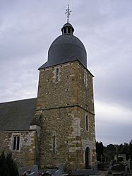 The church in Donnay