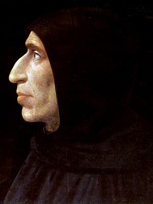 Girolamo Savonarola by Fra Bartolomeo, c. 1498, Museo di San Marco, Florence.
