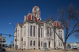 Parker County Courthouse, February 2022