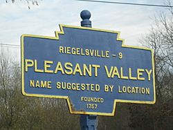 Official logo of Pleasant Valley