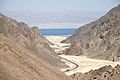 Sinai, Egypt, Canyon through the mountains