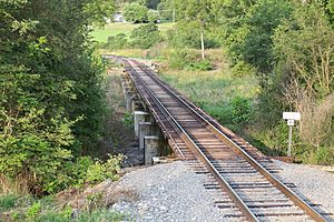 South Branch Valley Railroad South Fork Bridge 2020