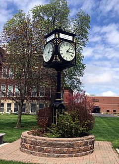 Street clock, Sandusky, Michigan