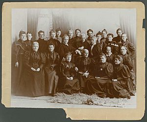 Suffragists meet at 1895 Rocky Mountain convention