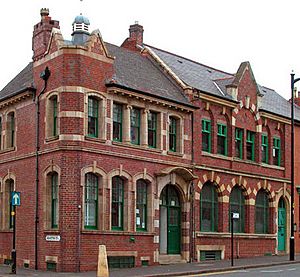 Picture of a Victorian red-brick building