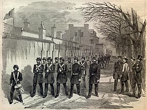 The United States Marines and Marine Barracks at Washington (September 1861)