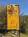 Welcome to Bumble Bee, AZ road sign, 2017