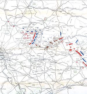 Battle of the Marne, west flank 1914