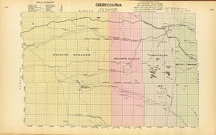 Cherry County Nebraska 1885 map 2719114