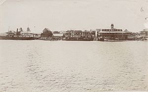 Coatzacoalcos waterfront, 1904