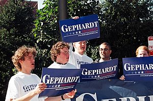 Dick Gephardt supporters