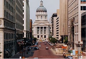 Indiana State Capitol, Indianapolis, June 1988